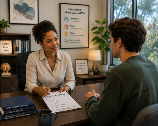Psychiatric ADHD Evaluation