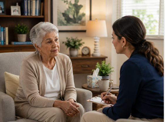 Older Adults Seek Psychiatric Care
